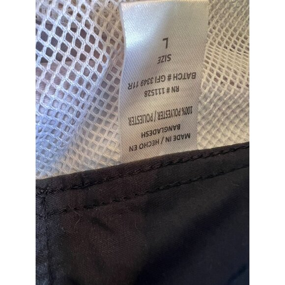 NWT US Apparel Swim Trunks Black Old‎ Glory American Flag USA Large Olympics - Picture 7 of 12